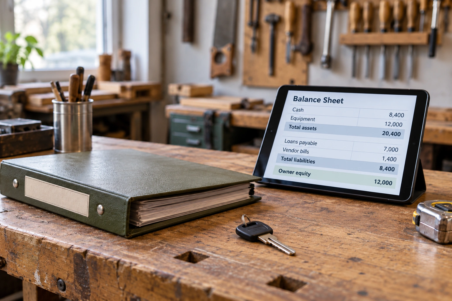 Business obligations represented by equipment finance and vendor account records